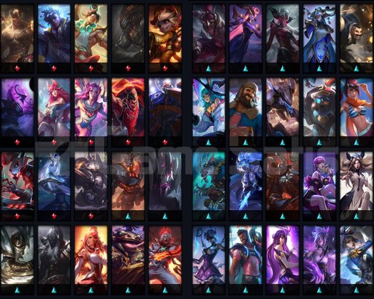 TR - SILVER IV - 272 LVL - 133 SKIN - MAİL TESLİM
