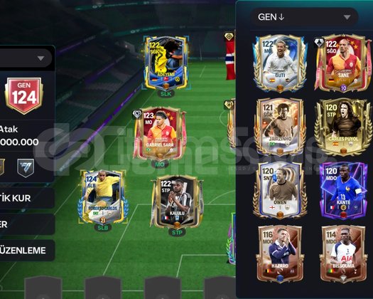 Ea fc mobile satılık hesap
