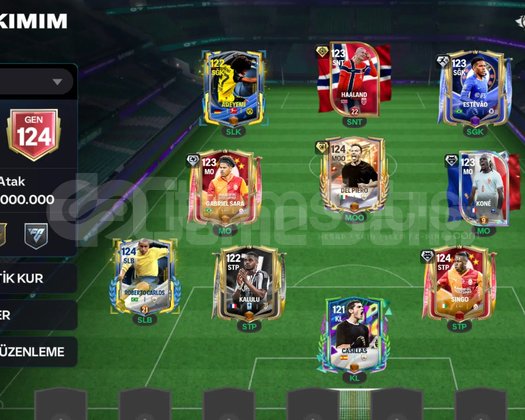 Ea fc mobile satılık hesap