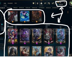 1467 LEVEL / 539 SKİN / FUL HERO +MAİL +16K SATIŞ