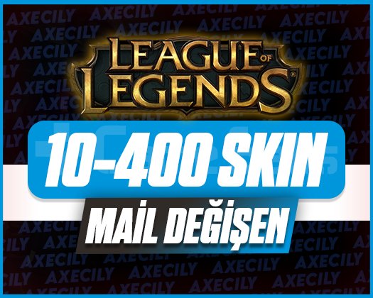 VIP | 10-400 SKIN | MAİL DEĞİŞEN RANDOM