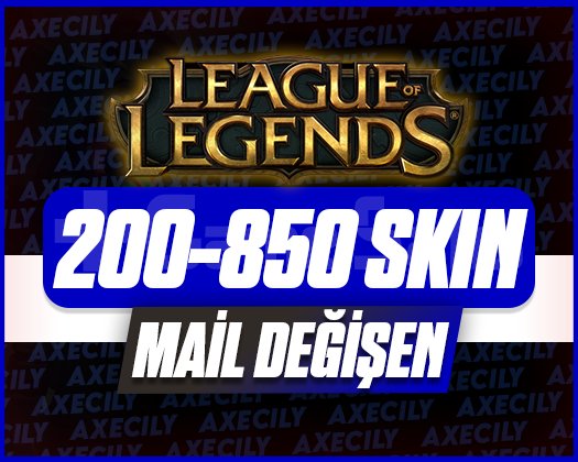 VIP | 200-850 SKIN | MAİL DEĞİŞEN RANDOM