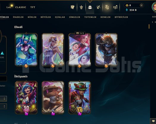 EUW | 310 SKİN | BRONZ 3