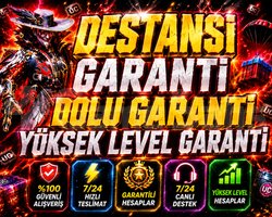 DESTANSI GARANTİ+ DOPDOLU GARANTİ BOŞ YOK