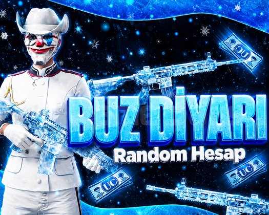 BUZ DİYARI RANDOM+++ EFSANE PUBG MOBILE