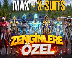 MAX + MAX X-SUİT DOPDOLU GARANTİLİ+++ BOŞ YOK