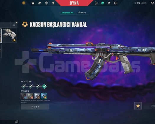 İMMO 1 + KAOS EGO VANDAL+ KURONAMİ NARU KAMİ