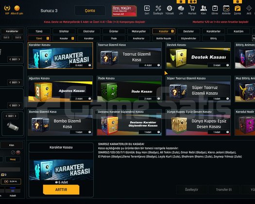 55K Materyalli 51 Seviye Zula Hesabı