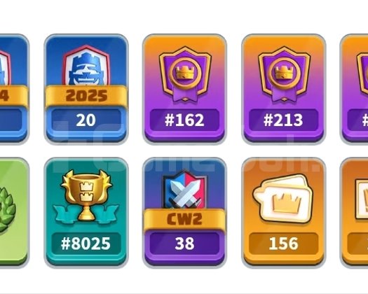 CLASH ROYALE 37 MAKSLI HESAP
