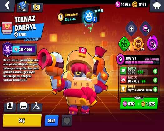 96.764 KUPA BRAWL STARS HESABI UYGUNA!
