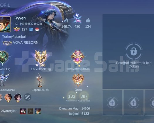 LUNOX LEGEND/XAVI JJK/LYLIA NEO/JUL HxH/346 YILDIZ