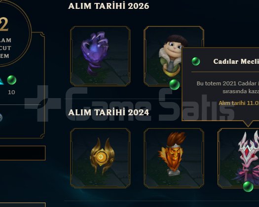 2016 yılından lol hesabı