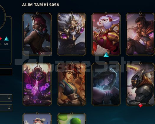 2016 yılından lol hesabı