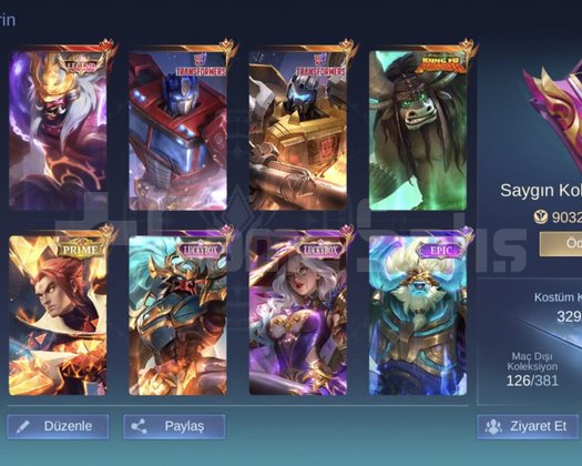 FR LEGEND / OPTIMUS PRIME/ KUNG FU PANDA/329 SKIN