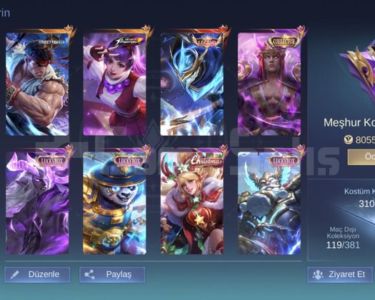 PAQ STREETF/GUI KOF/GUS LEGEND/VALIR CC/310 SKIN