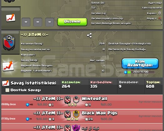 14 LVL MÜKEMMEL İSİMLİ KLAN