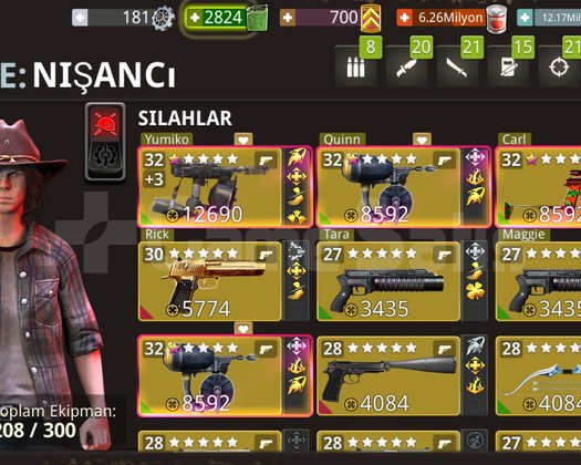 The walking dead no mans land hesap satışı