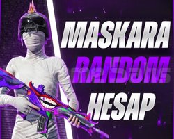 MASKARA DOPDOLU VİP GARANTİLİ+++ PUBG RANDOM