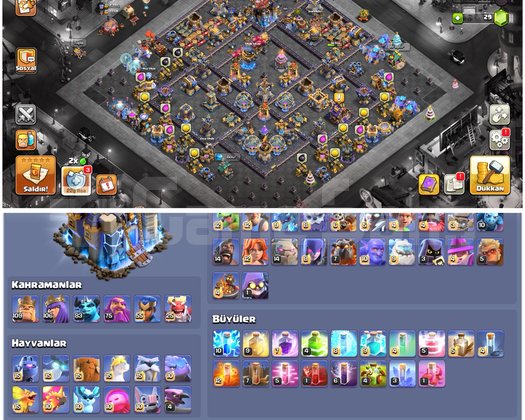 TH18COC |  MAX EKİPMANLI UYGUN FİYATA KAÇMAZ