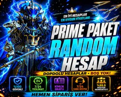 PRİME PAKET+++ BUZ DİYARI + DESTANSI PUBG RANDOM