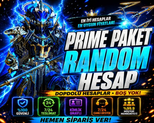 PRİME PAKET+++ BUZ DİYARI + DESTANSI PUBG RANDOM