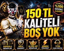 | 150 TL KALİTELİ + BOŞ YOK | PUBG MOBILE RANDOM