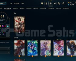 761 KOSTUM 795 LEVEL YUKSELEN EFSANE AHRİ+PRESTİJ