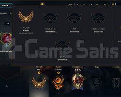 EUW GOLD 1 10 MAÇ ATILDI FRESH +30 HİGH ELO