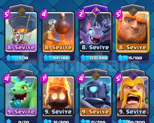 Clash Royale satılık hesap
