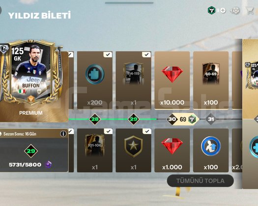 126 GEN 160 SEVİYE HESAP 128 GEN İÇİN HAZIR