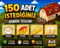 150 Adet Seçeceğiniz Mandıra ANINDA TESLİMAT