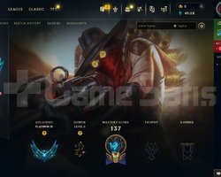 EUW PLAT 3 +30 LP HESAP ADC