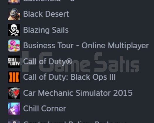 Dolu Dolu 12 Seviye Steam Hesabı | COD Black Ops 3
