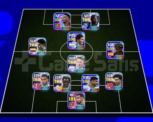 KG 3245 3 BOMBACI+RONALDO+YAMAL+ALVAREZ+HAZARD