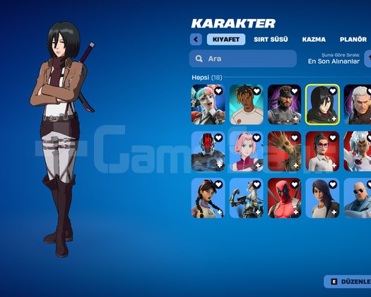 53 SKIN FULL ERİŞİM OGE FORTNITE