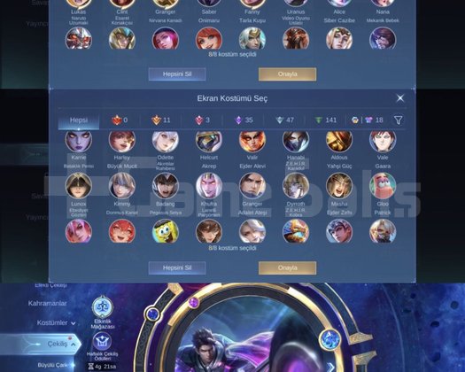 GUS KOF JUL İTACHİLİ KUSURSUZ SAYGIN HESAP