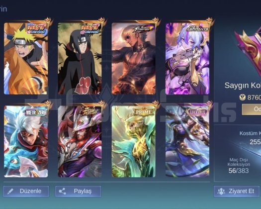 GUS KOF JUL İTACHİLİ KUSURSUZ SAYGIN HESAP