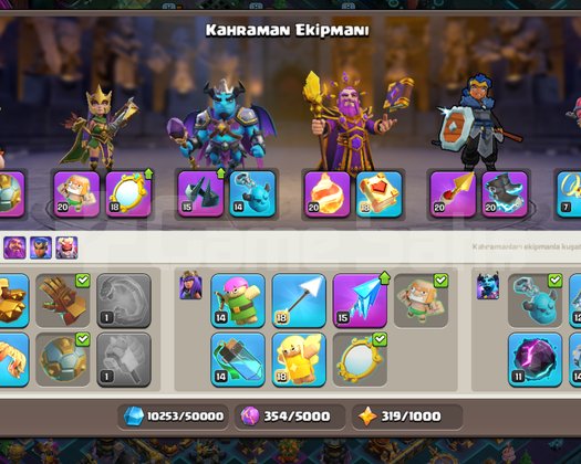 TH17 FULL MAX | YÜKSEK KAHRAMAN | KOSTÜM ARKAPLAN