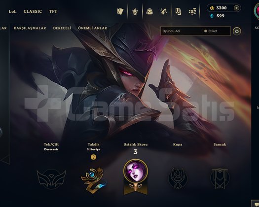 TR SERVER 3300 RP 72 HERO 18 SKIN 2021 REG ACC