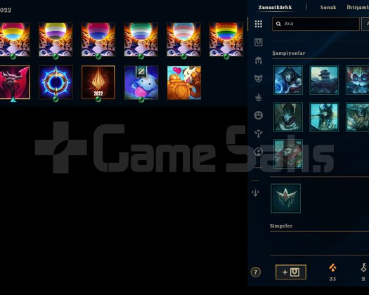 TR SERVER 3300 RP 72 HERO 18 SKIN 2021 REG ACC