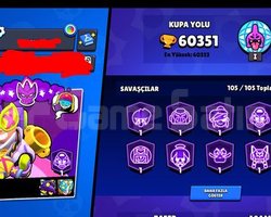 60K KUPA | 105/105 FULL KARAKTER | EFSANEVİ III