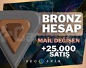 TR - BRONZ - MAİL DEĞİŞEN - +35,000 SATIŞ