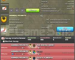 11 LVL DERECESİZ LİGLİ KLAN