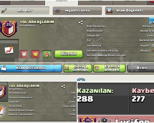MAX BAŞKENT!! USTA 2 LİG!! 25 LEVEL KLAN