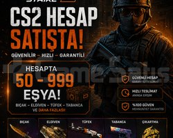 CS2 50-999 EŞYA GARANTİLİ HESAP