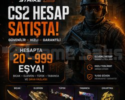 CS2 20-999 EŞYA GARANTİLİ HESAP