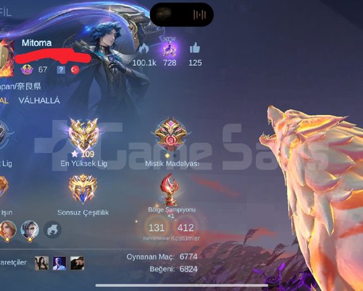 Mlbb satılık hesap