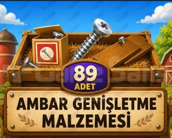89 tane ambar genişletme malzemesi