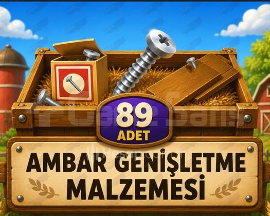 89 tane ambar genişletme malzemesi