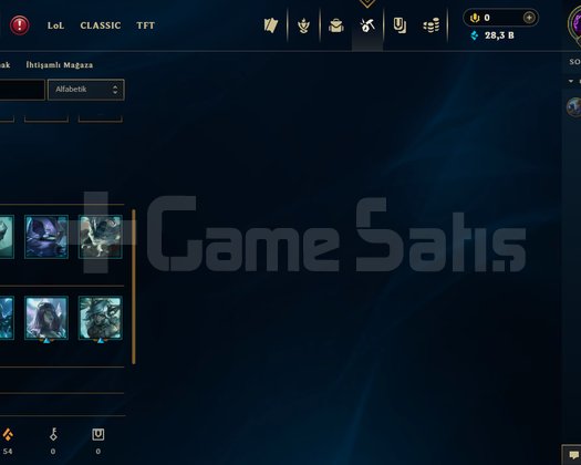 30 LVL BOL KOSTÜMLÜ UNRANKED HESAP HANDMADE!